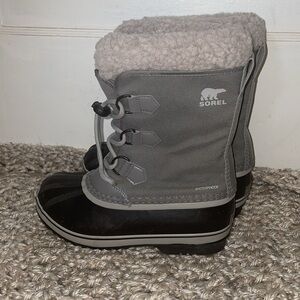 Sorel Nylon Waterproof faux fur winter boots